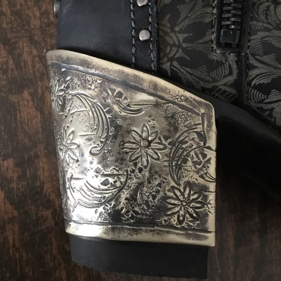 NIB Old Gringo San Antonio Rose Ankle Boots (10) - Picture 10 of 12